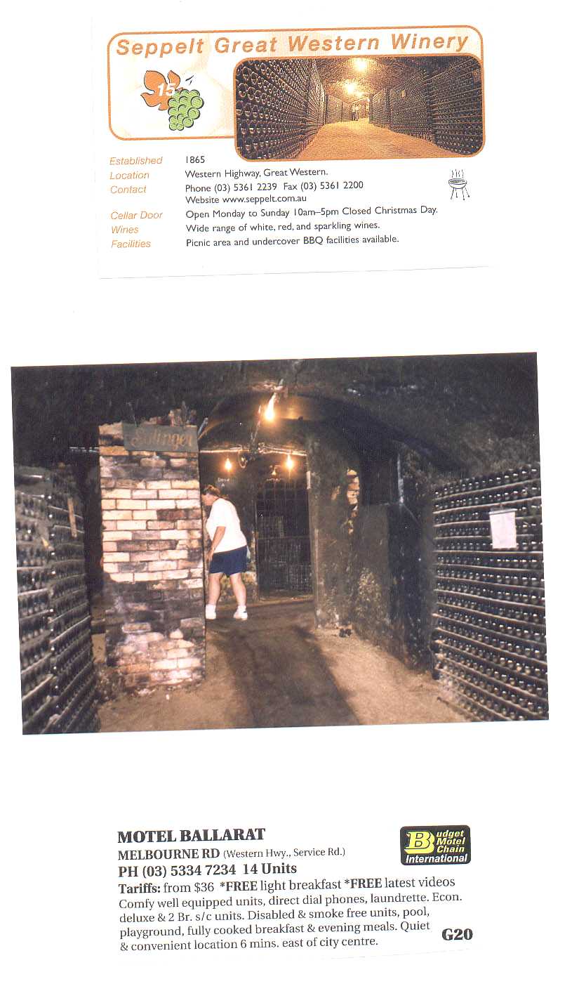 Seppelt Winery Victoria Australia