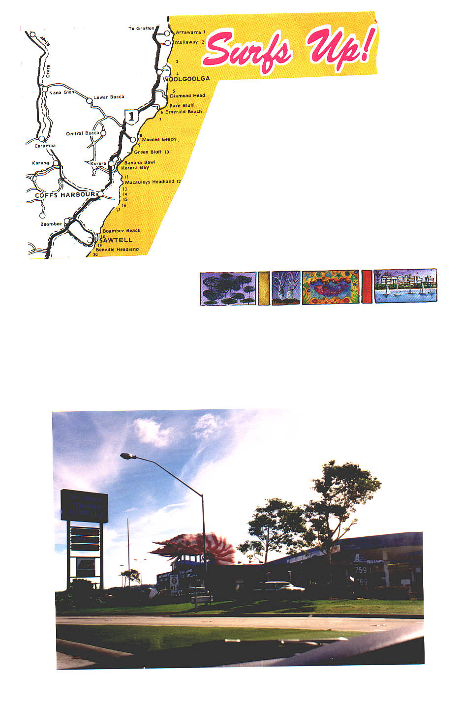 Road to Coffs Harbour Australia