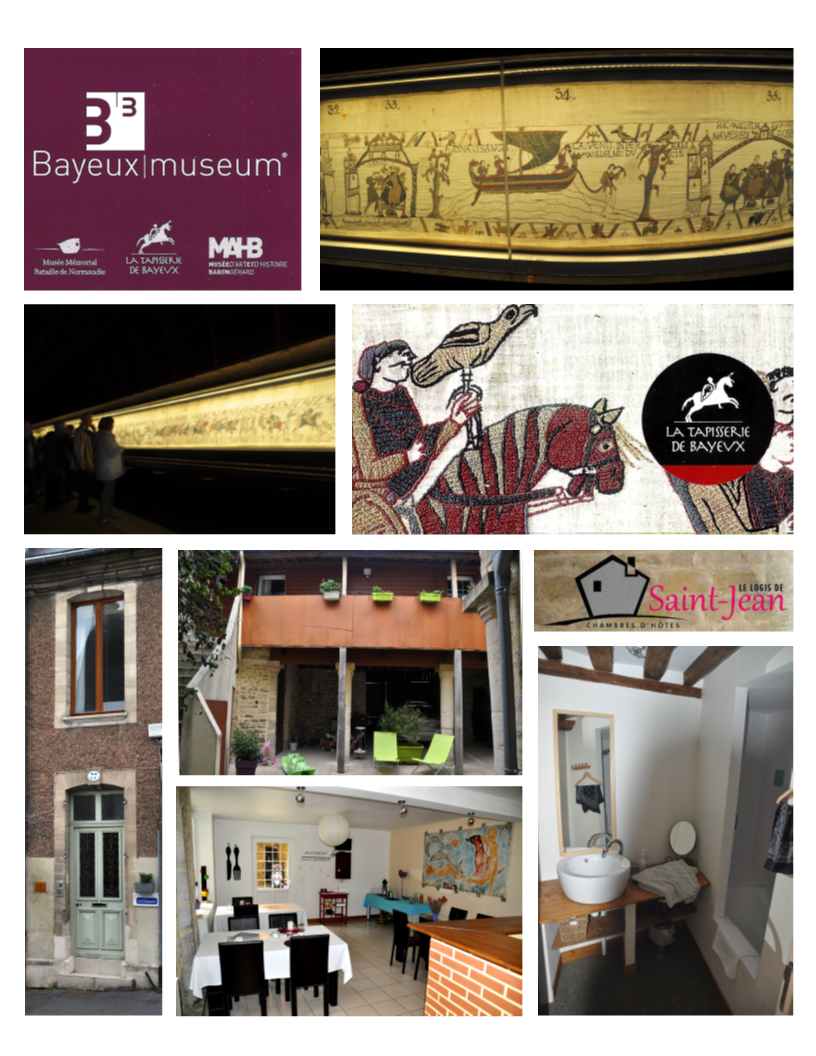 Bayeux Tapestry & St. Jean Hotel