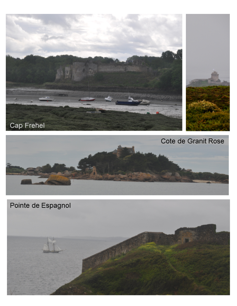 Cap Frehel, Cote de Granit Rose & Pointe de Espagnol