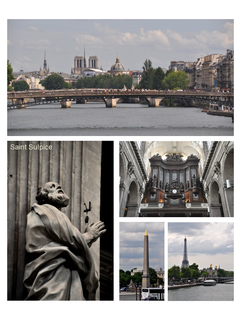 On the Way to Saint Sulpice Cathedral, Paris 