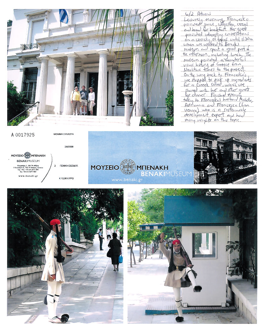 Benaki Museum & Presidential Guards, Athens, Greece