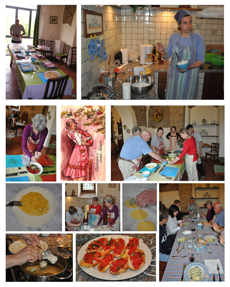 Cooking class at Villa with Elisa Berghi