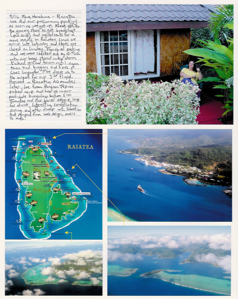 Raiatea by Air