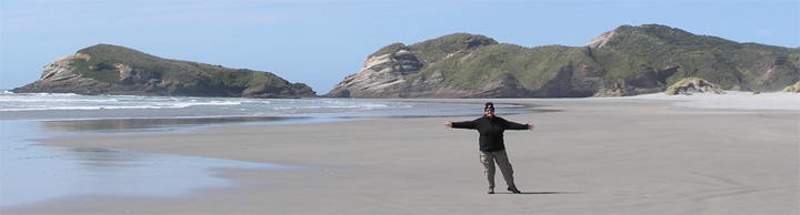 Wharariki Beach