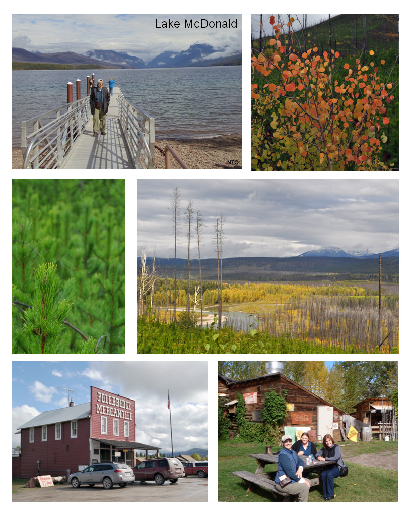 Lake McDonald and Polebridge