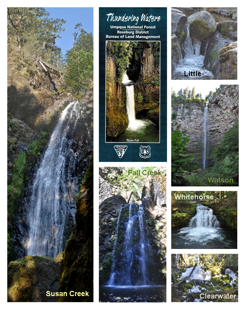 Hwy 138 Thundering Waters Waterfall Tour