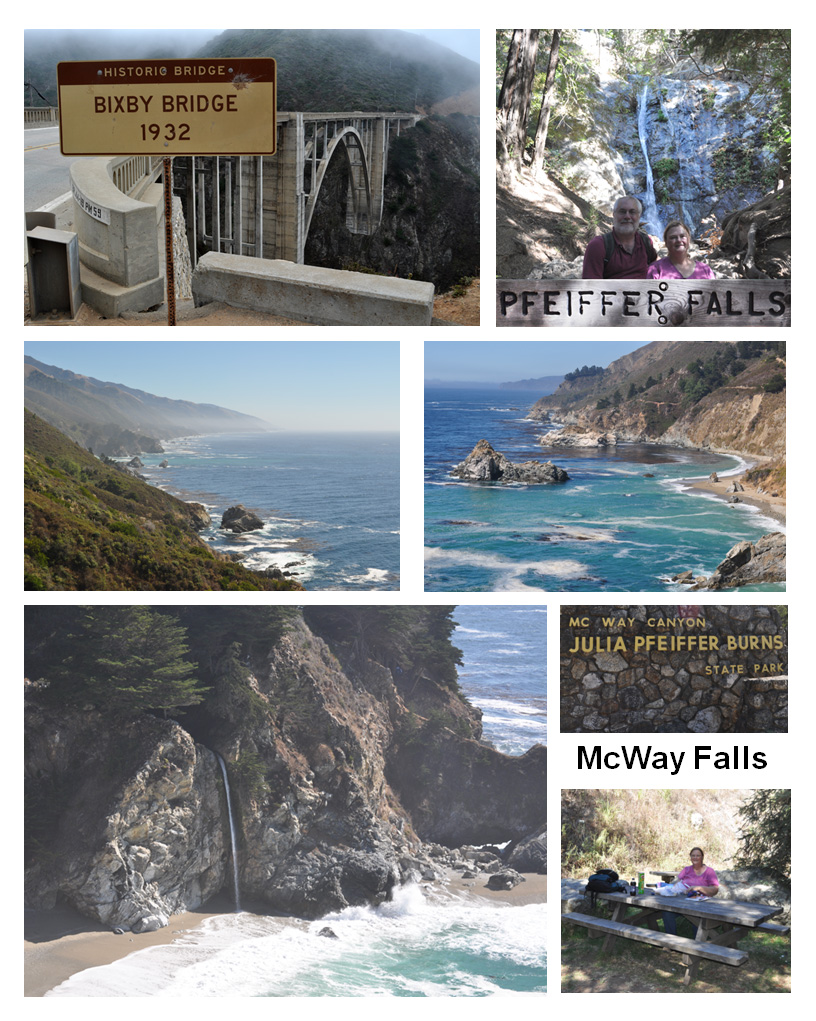 Bixby Bridge & Pfeiffer/McWay Falls, California