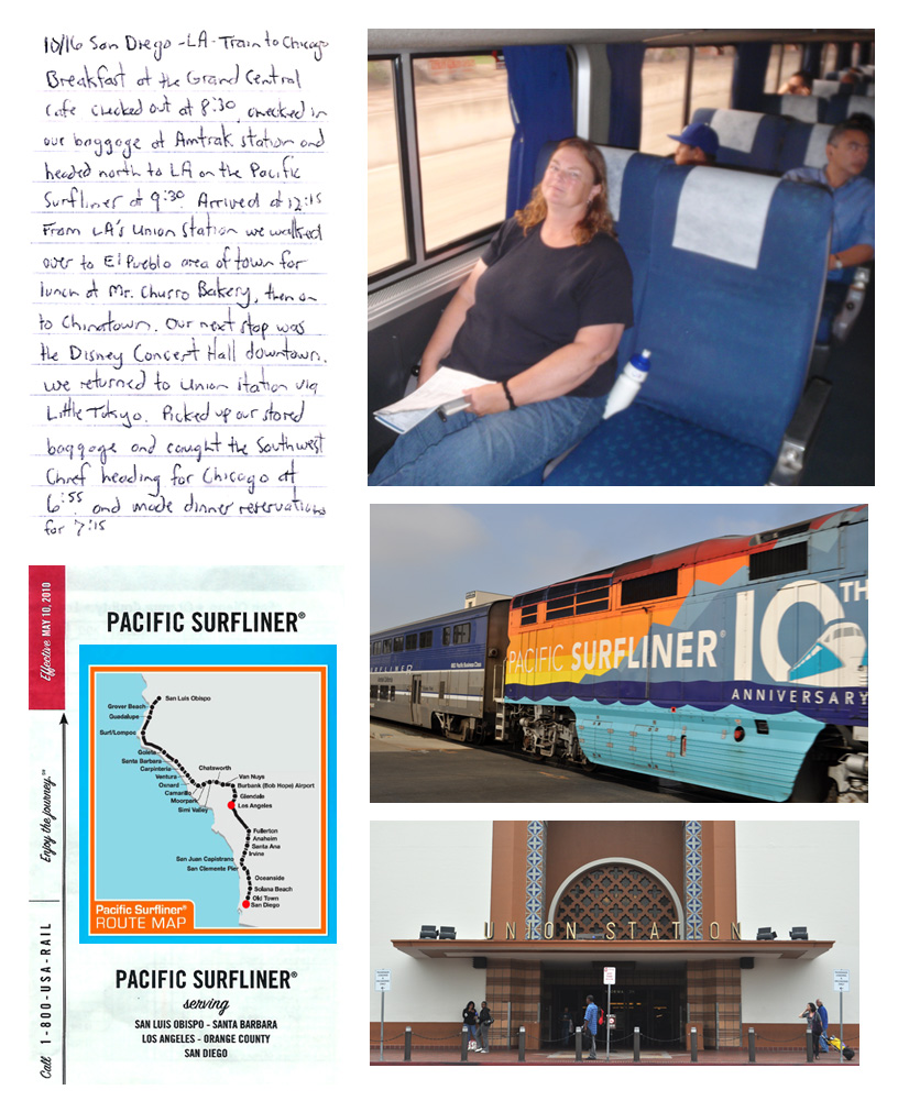 Pacific Surfliner: San Diego to Los Angeles