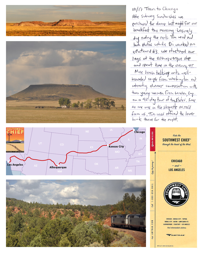 Southwest Chief to Chicago, Illinois