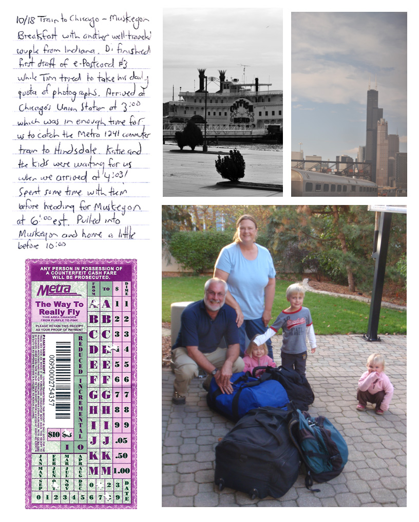 Southwest Chief & Hindsdale, Illinois